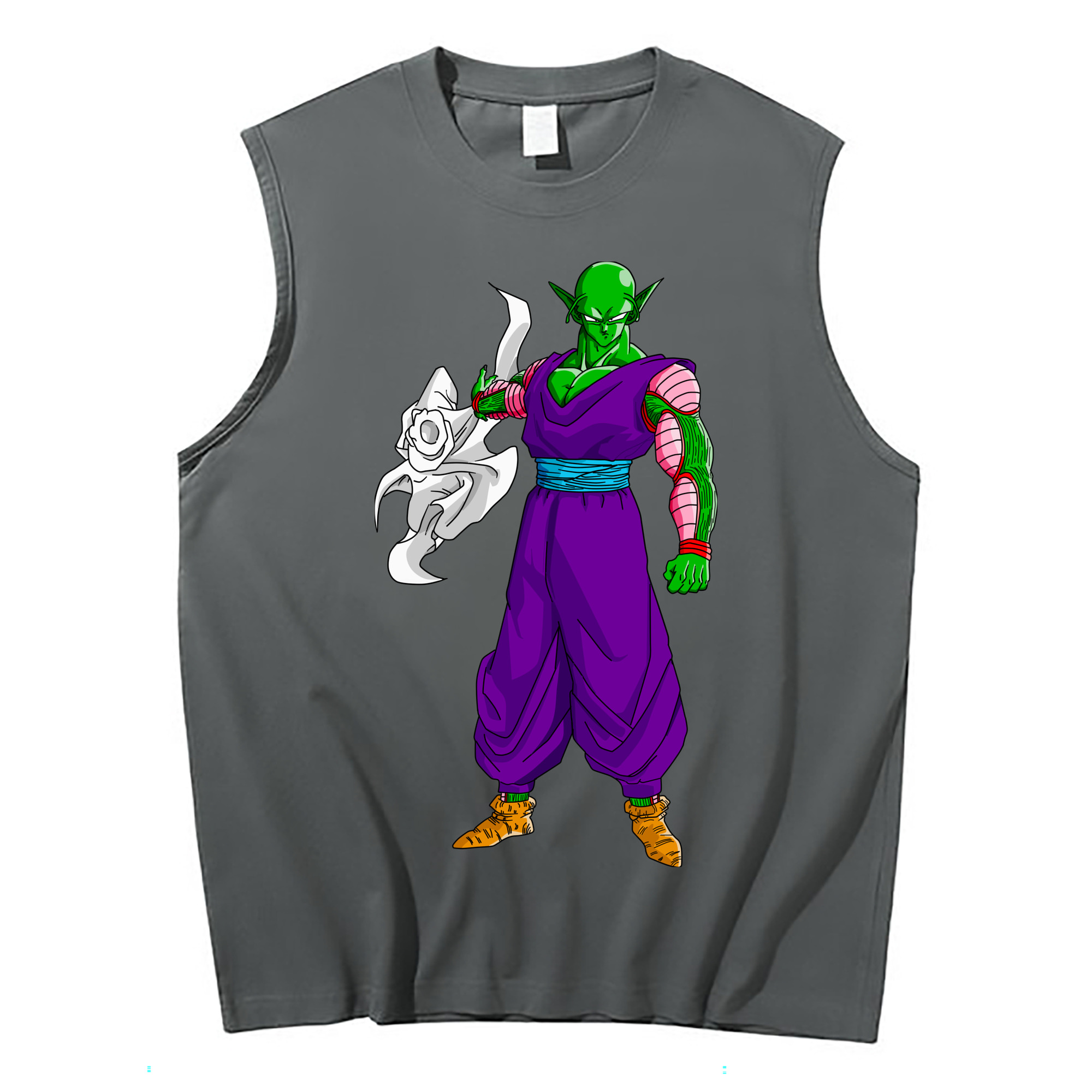 （画像用） ドラゴンボール ピッコロ DRAGON BALL Piccolo コットン100％タンクトップ（フロントプリント）